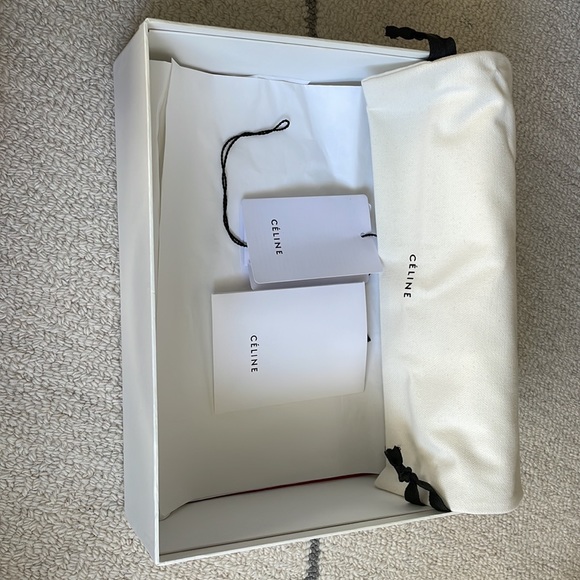 Celine Trio in Beautiful Red Leather - Picture 9 of 12